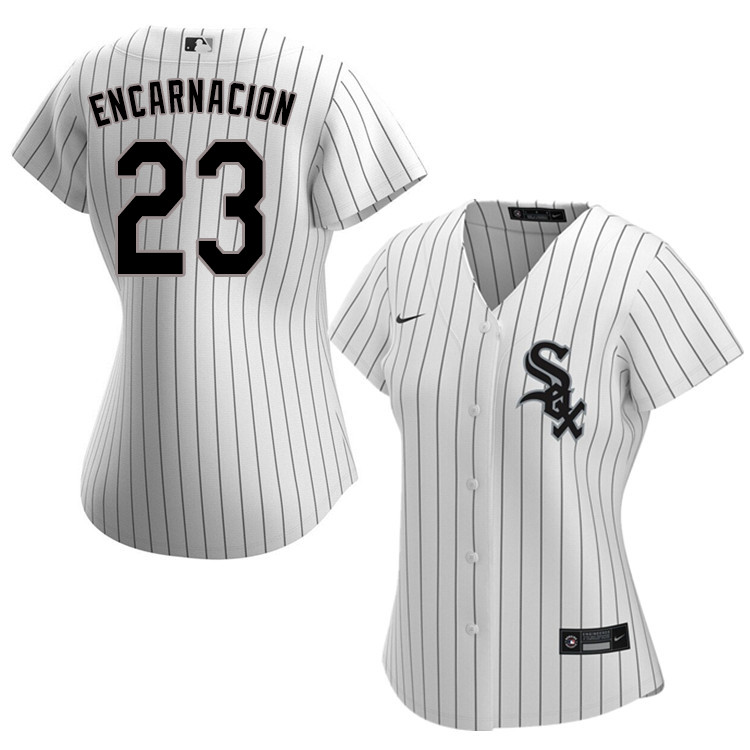 Nike Women #23 Edwin Encarnacion Chicago White Sox Baseball Jerseys Sale-White